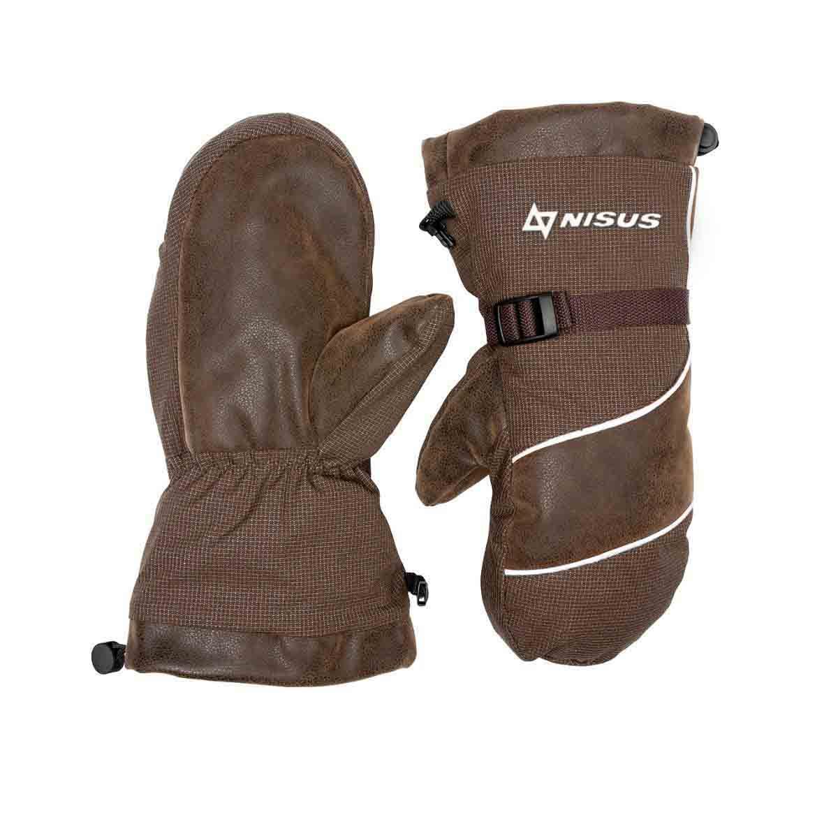 Kevlar Winter Breathable Insulated Mittens for Cold Weather, Ice