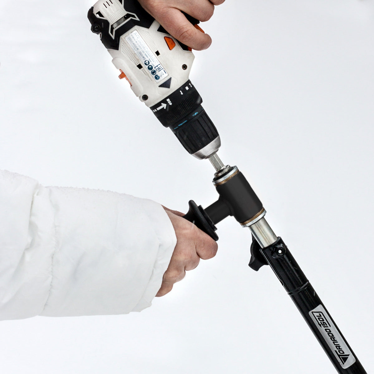 ICEBERG Premium Ice Auger Bit for Cordless Drill - 5 inch Diameter