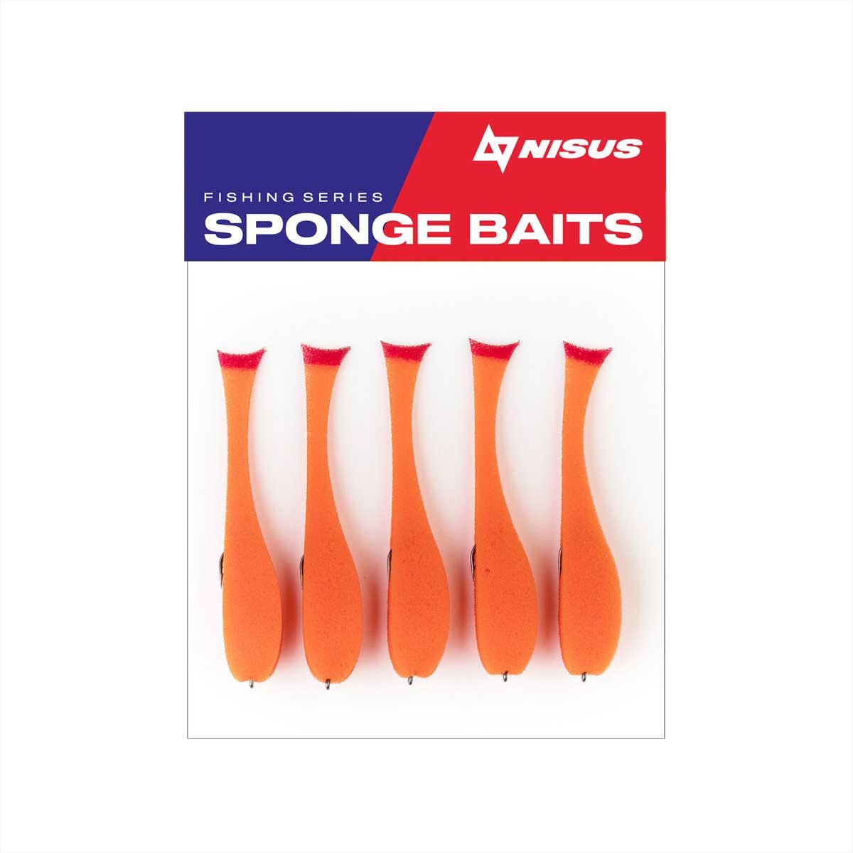 5 Sponge Bait with an Offset Hook for Predatory Fish at a low price |  SIBEREON