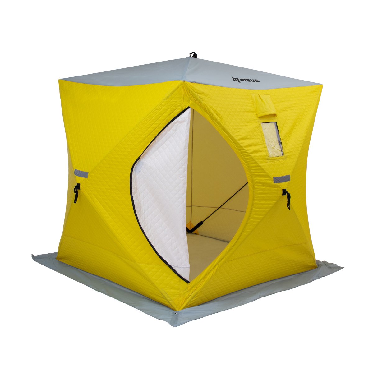 NISUS Insulated 2-Person Cube Series Pop-up Ice Fishing Shelter – TONAREX