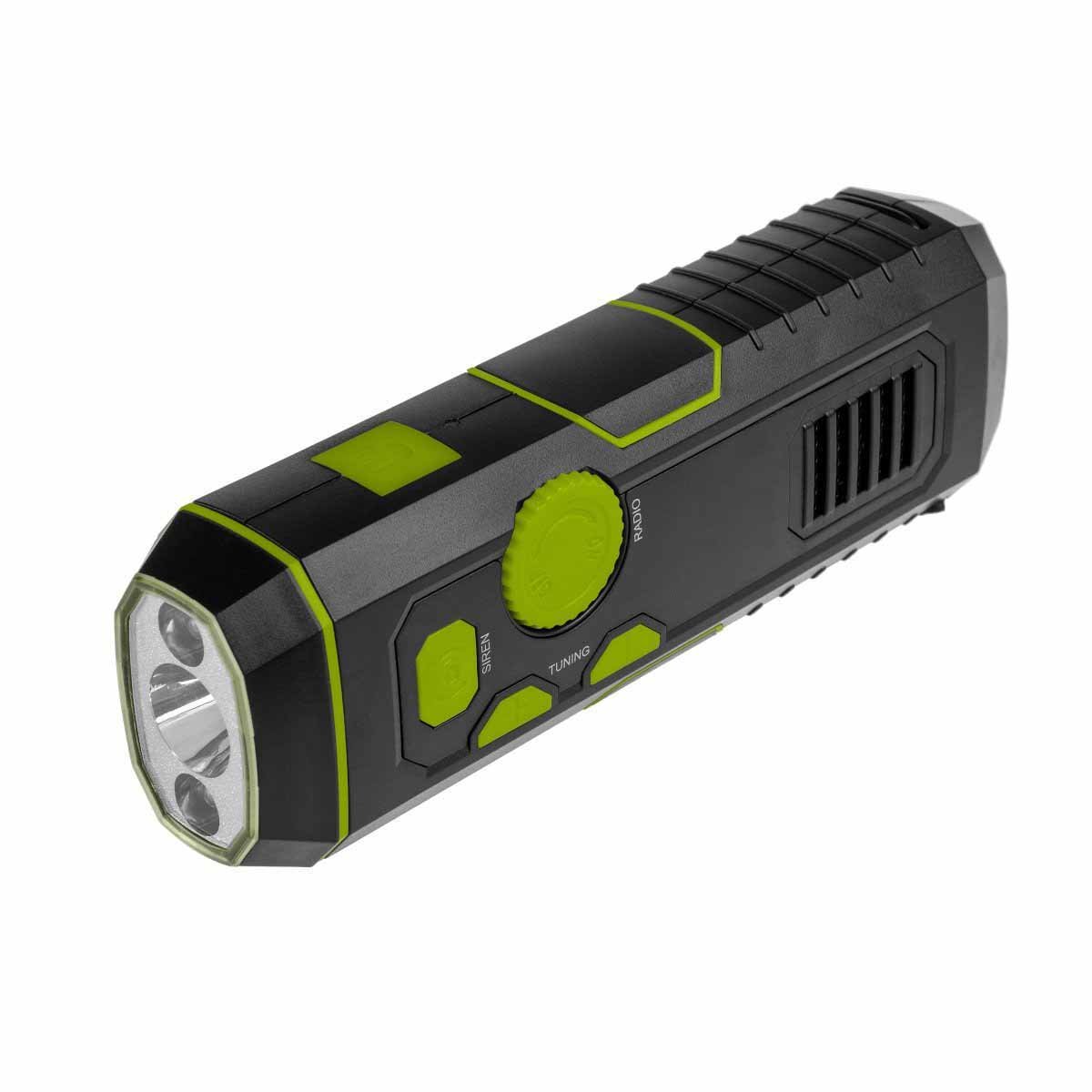 Portable Micro USB Radio Lantern, Green