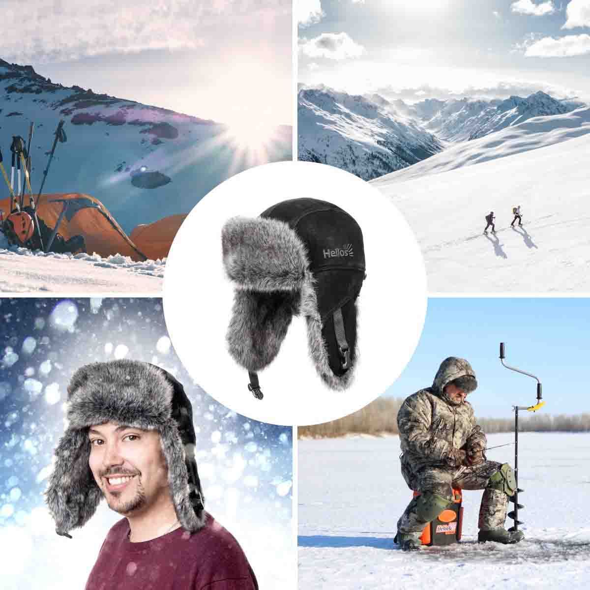 Arctica Trooper Trapper Hat Russian Ushanka with Ear Flaps