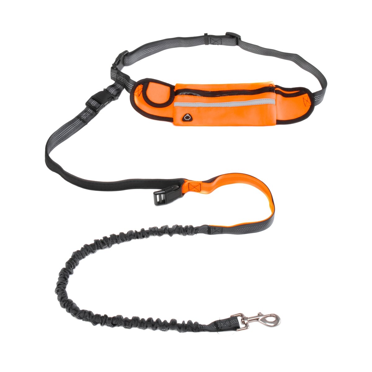 Hands Free Dog Leash with Bag,  5ft