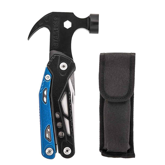  Portable 7-in-1 Hammer Multitool fore Home and Outdoor with a storage case