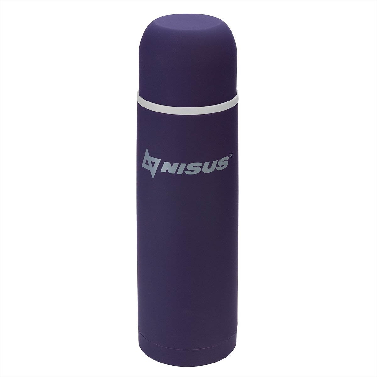 Portable Insulated Water Flask with Strainer, Purple, 25 oz