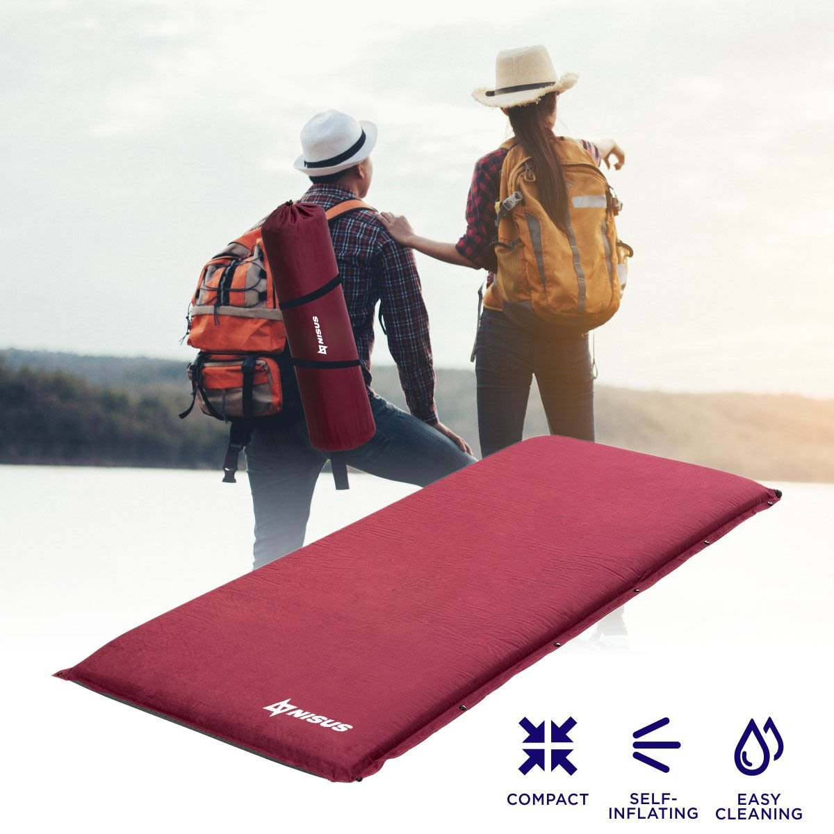 3-inch  Self Inflating Camping Sleeping Pad could be taken to any outdoor adventure