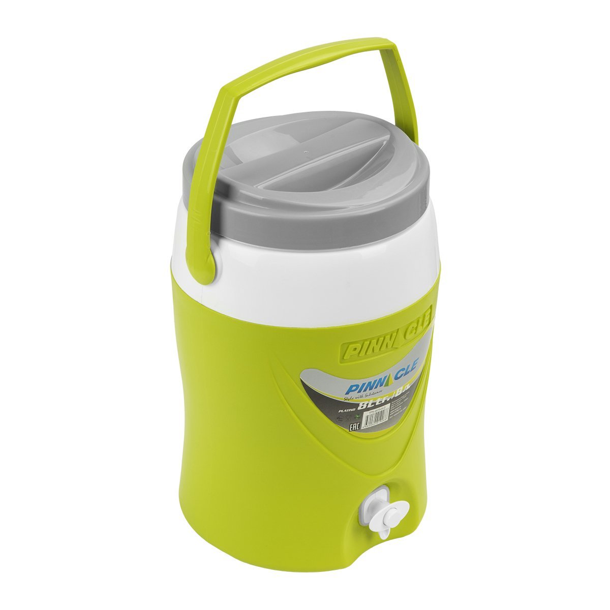 Platino Beverage Cooler Jug with Spigot for Picnics, Camping, 8 qt