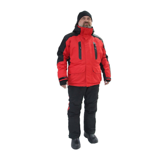 Champion Windproof Winter Fishing Coat Pants Set for Men