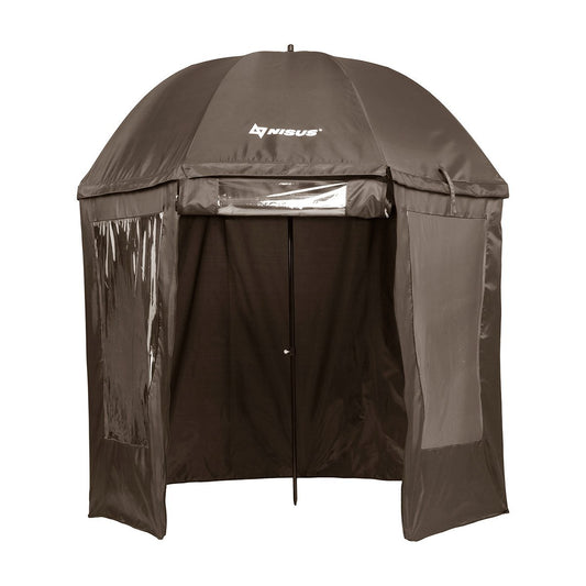 Nisus Fishing Umbrella Weather Pod Zipper Up Tent with Windows