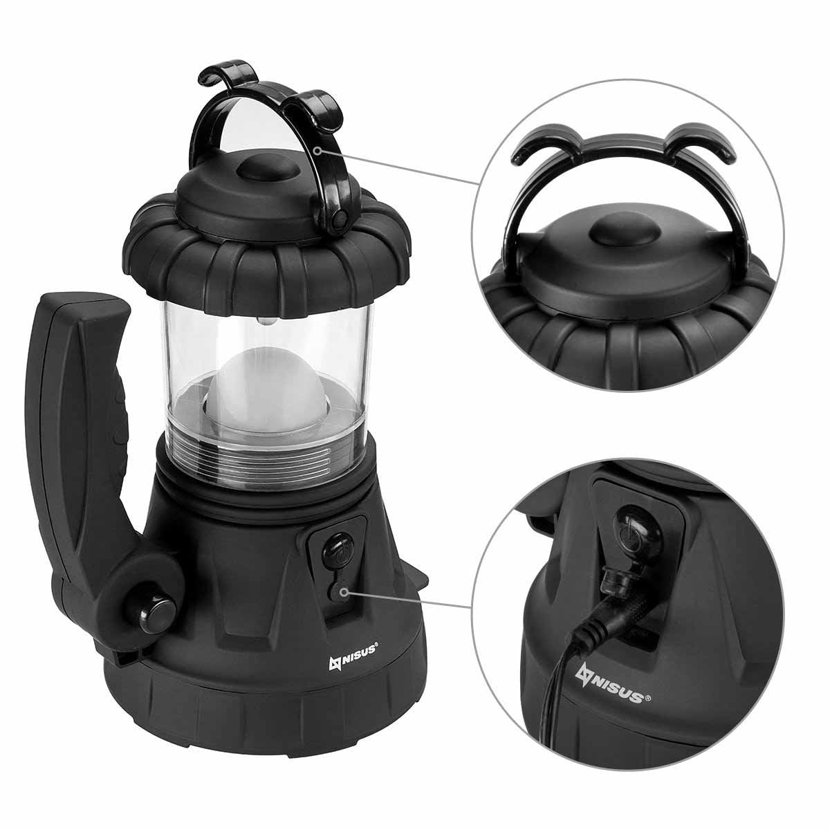 Lanterne de camping & lampe torche SUNREE C5 - 170 lumens