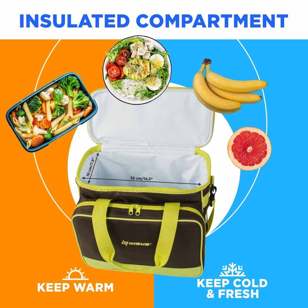 Four-Person Picnic Set with Insulated Bag