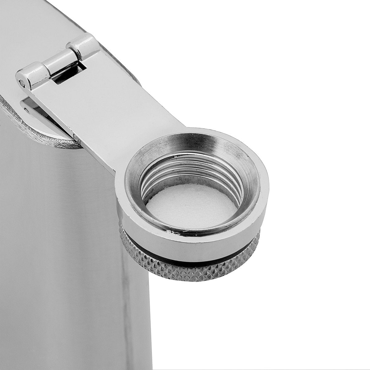 8 oz Silver Stainless Steel Hip Flask for Liquor