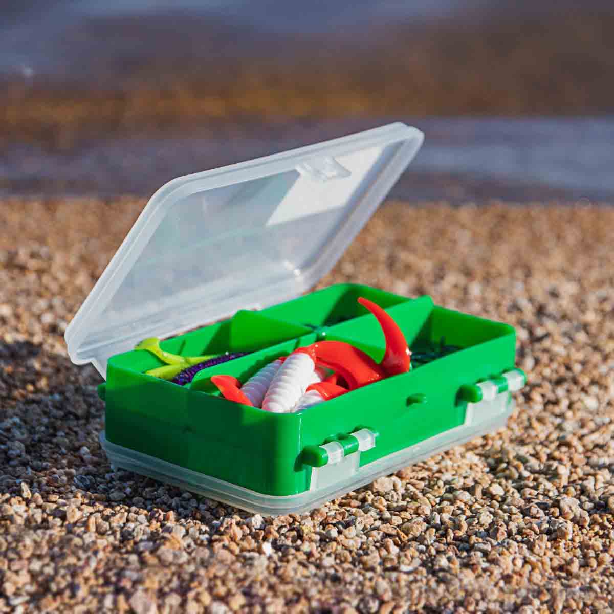 Fishing Lure Tackle Box Plastic Box 8 Compartment Portable buy