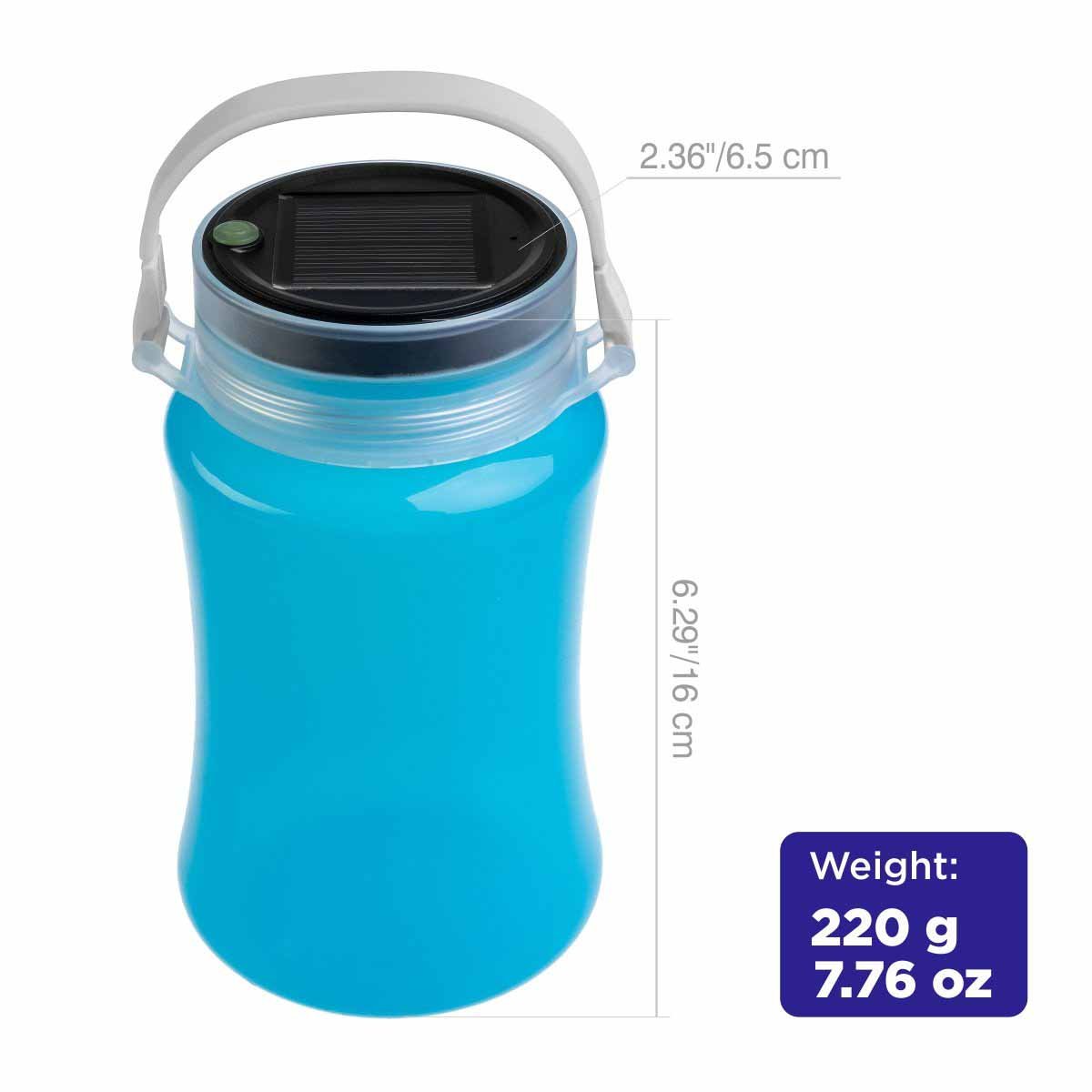 Solar Collapsible Lantern, Outdoor USB Rechargeable Lantern