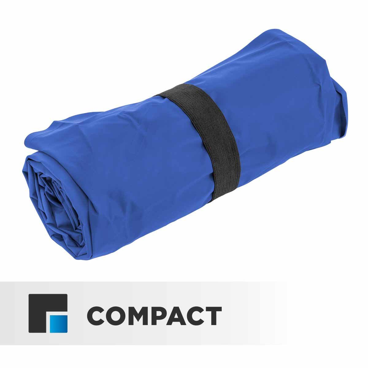 2-inch Waterproof Camping Self Inflating Sleeping Pad is easy to roll up and compact