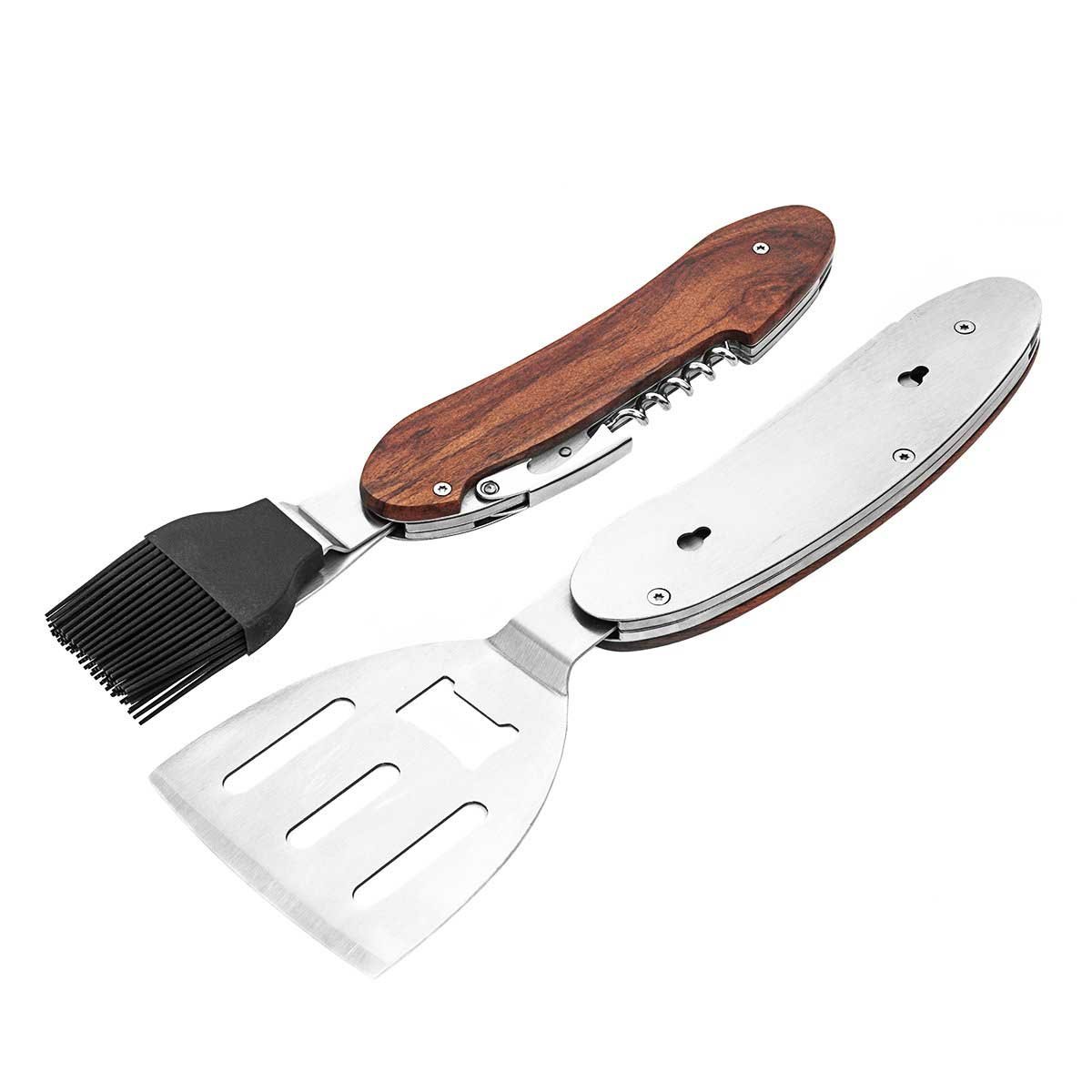 BBQ Multi Tool for Grill and Barbecue unfolded