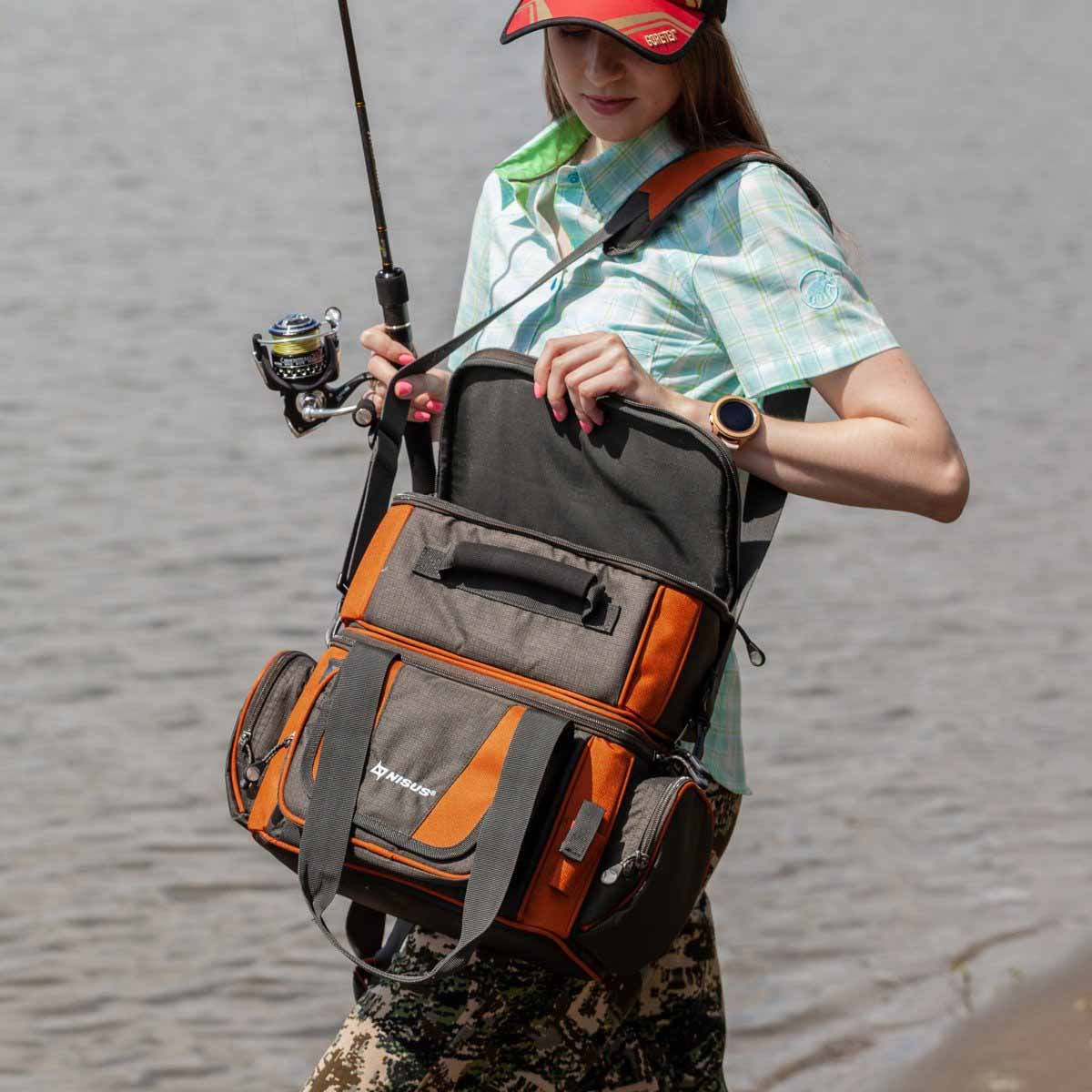 Waterproof Soft Shoulder Fishing Tackle Bag