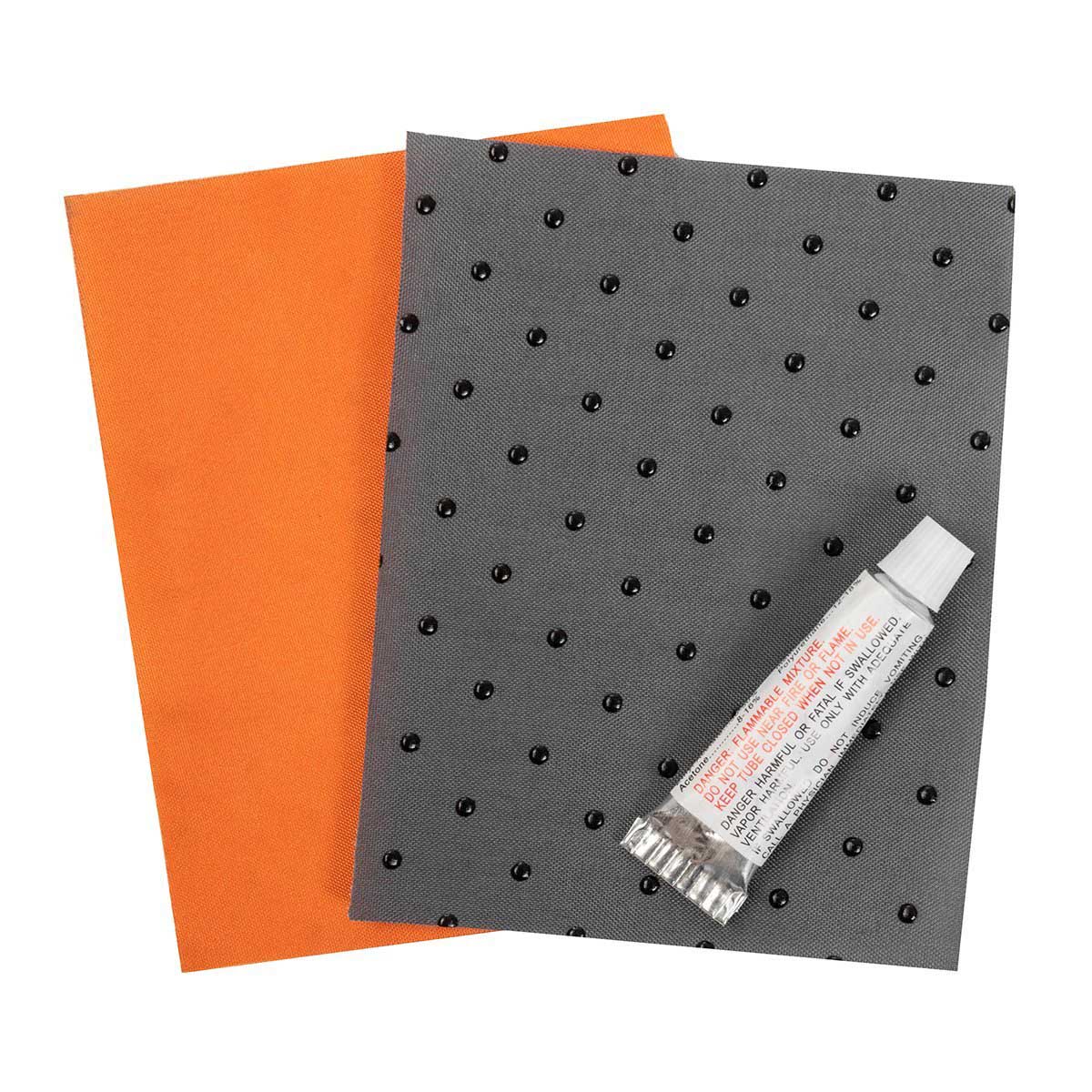 Repair Kit for an Orange Self Inflating Sleeping Pad