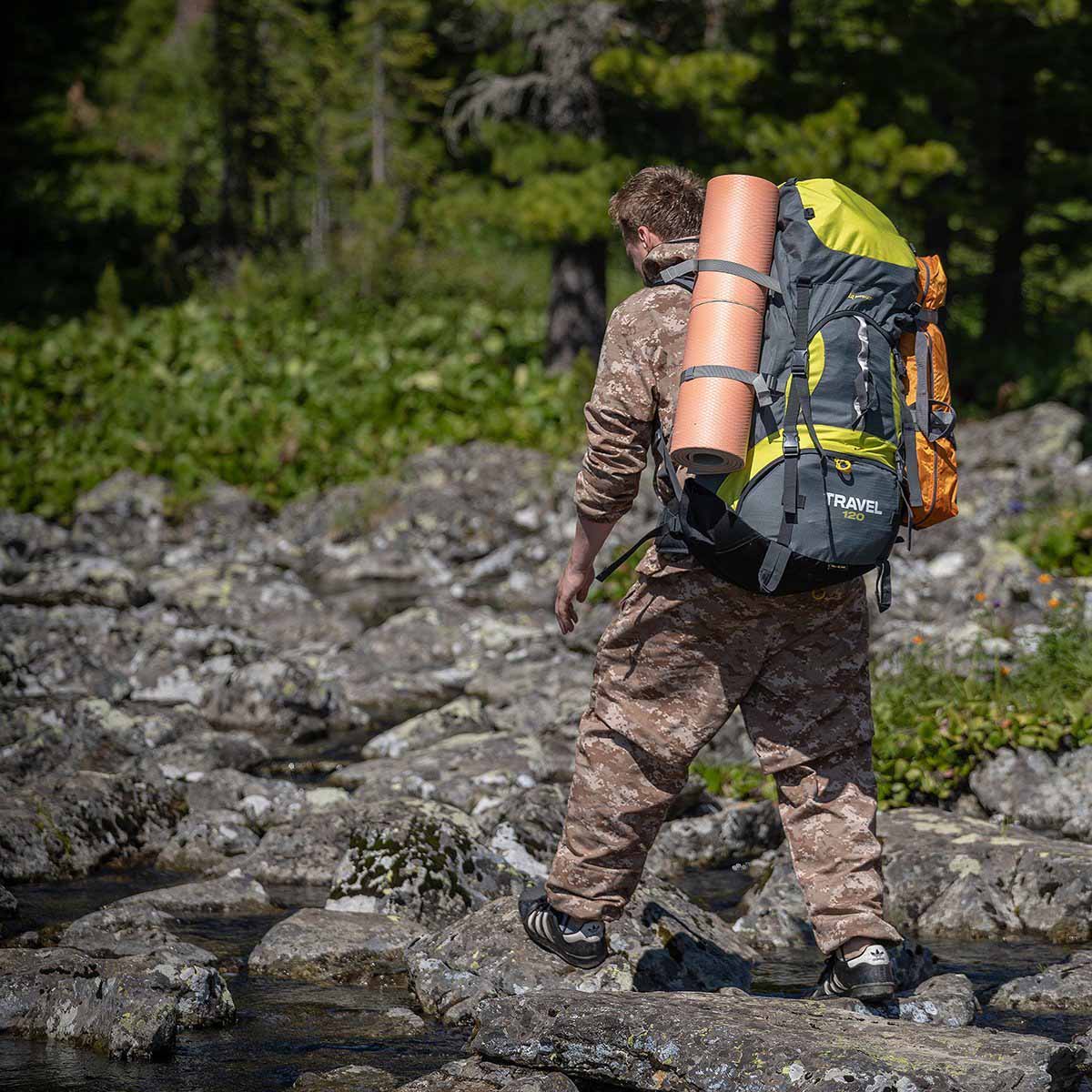 120l hiking clearance backpack