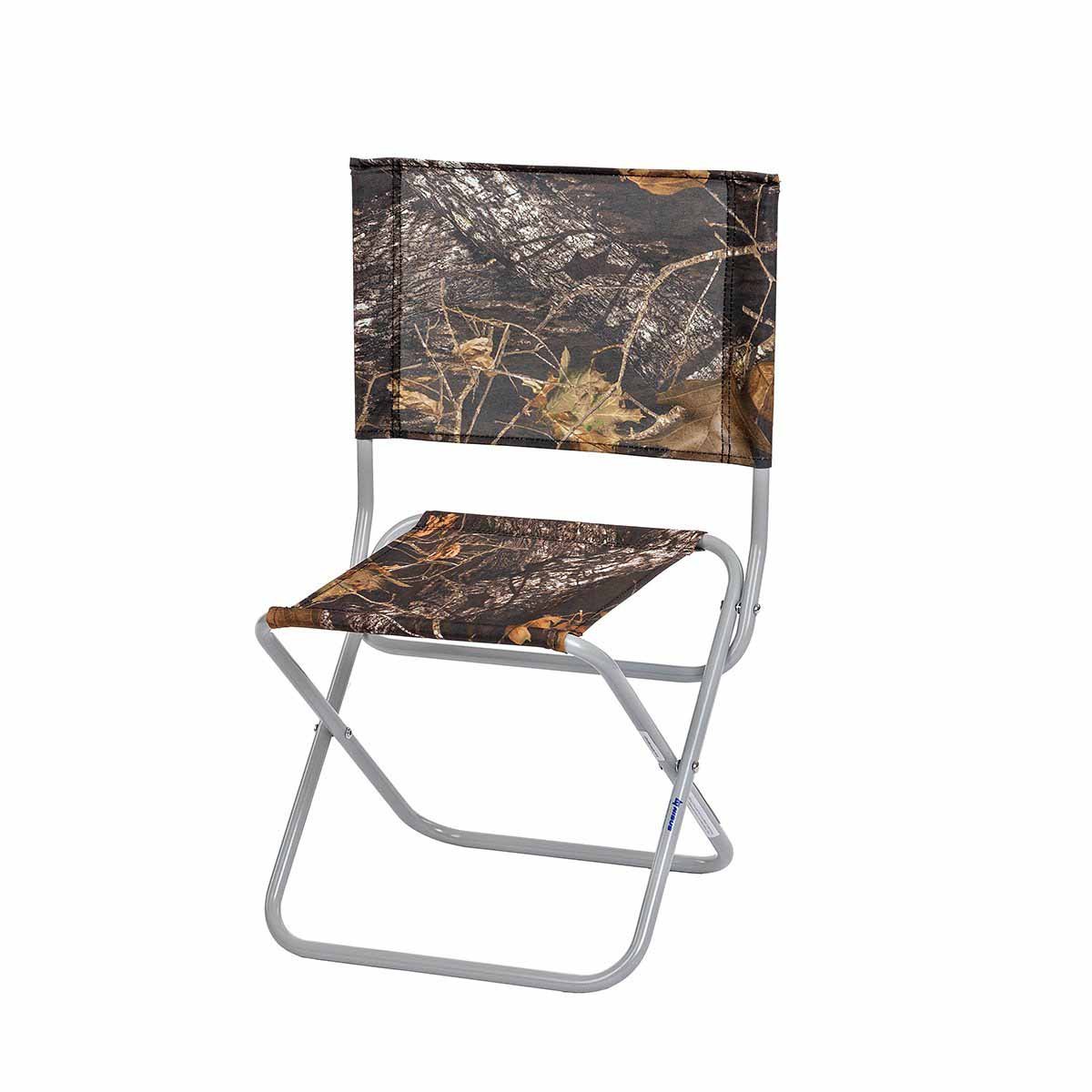 Camo Print Folding Fishing Chair with Back Support – TONAREX