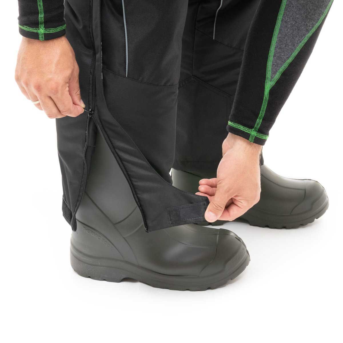 Angler Pro Bibs protect your boots from moisture