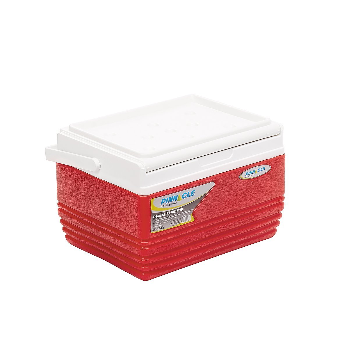 Eskimo Portable Hard-Sided Ice Chest for Camping, 11 qt, Red
