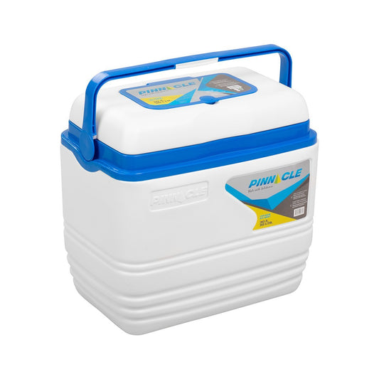 Voyager Portable Camping Ice Chest with Lid Storage Space, 31 qt