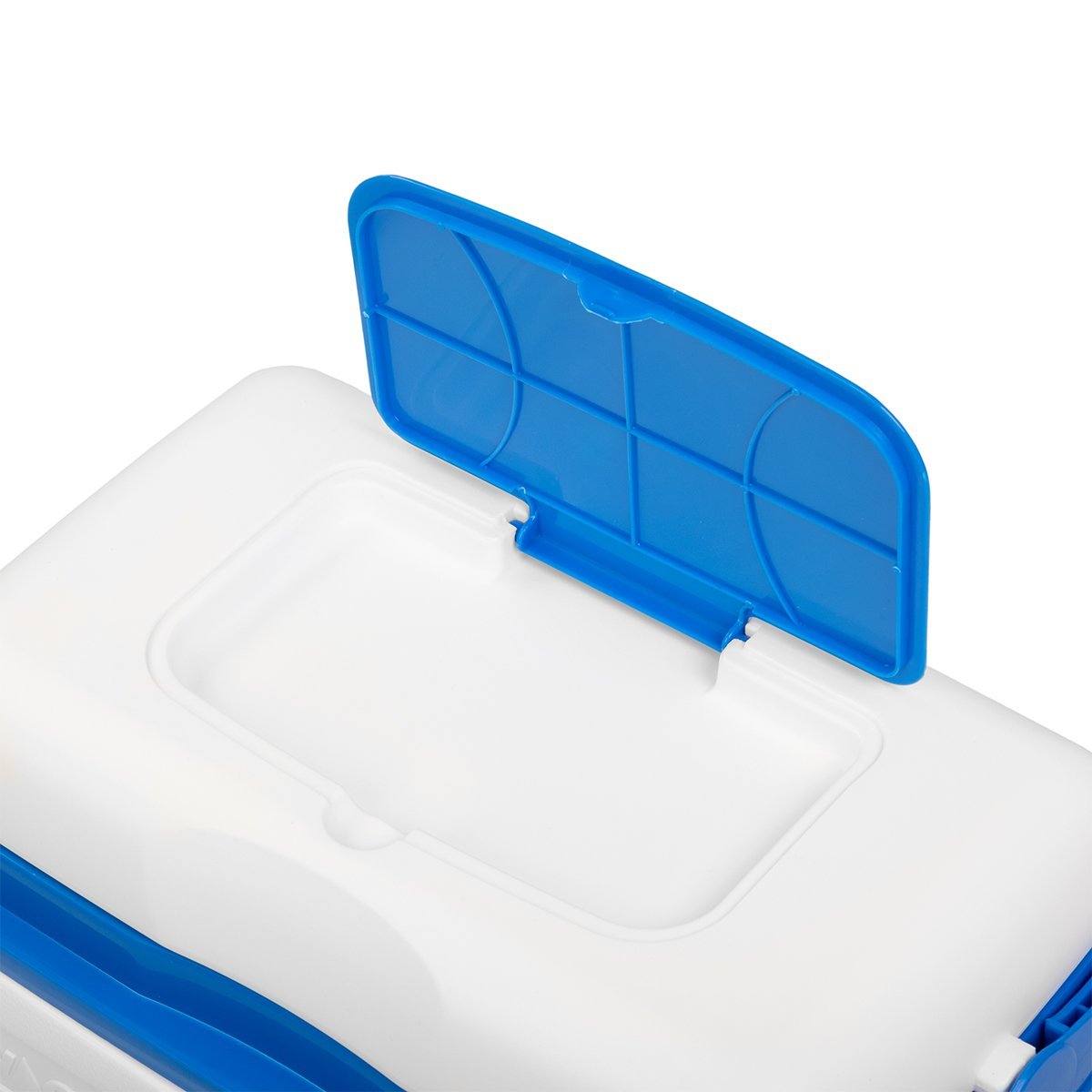 Voyager Portable Camping Ice Chest with Lid Storage Space