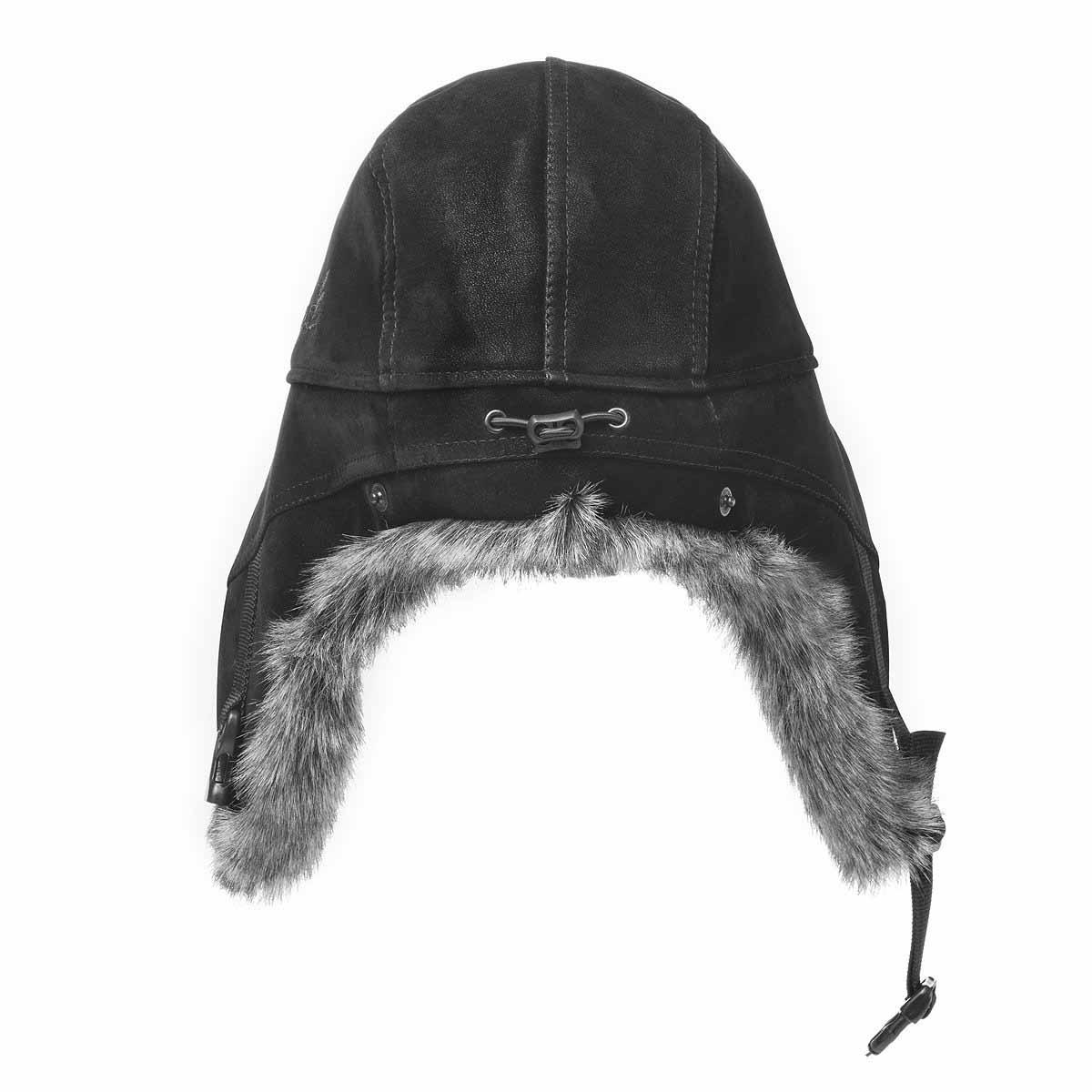 Tough Headwear Tough Headwear Trapper Hat with Faux Fur & Ear Flaps -  Ushanka Aviator Russian Hat