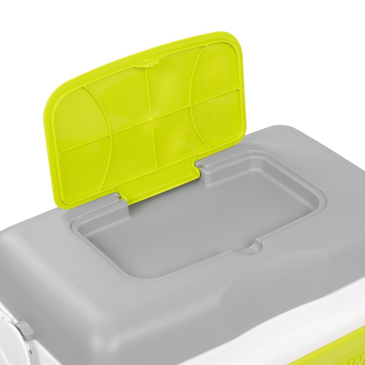 Primero Portable Camping Ice Chest with Lid Cup Holders, 33 qt with an extra storage space in the lid