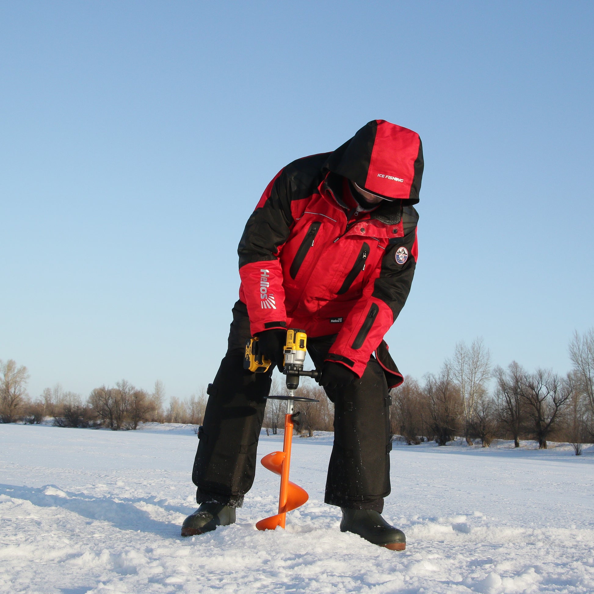 Professional Ice Fishing Auger Drill Bit | Essential Ice Fishing Gear for  Ice Anglers