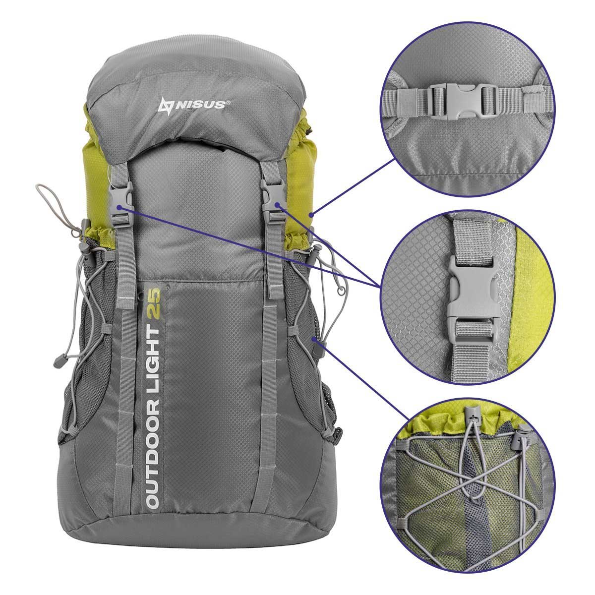 NEW - Outdoor Products Backpack, 25L, HIKING, SCHOOL, CAMPING, FISHING, GYM