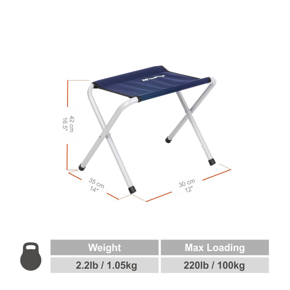 Lightweight Folding Chair for Camping and Outdoor